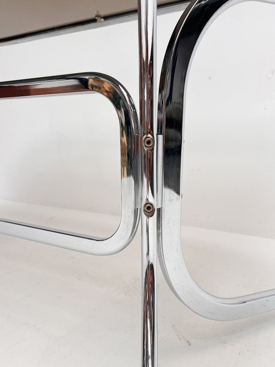 Image 1 of Glass dining table by Gastone Rinaldi for Rima, 1970s