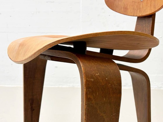 Image 1 of Three-legged chair SE 42 by Egon Eiermann for Wilde & Spieth, 1950s