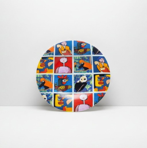 Schoonhoven Ceramics & Ateliers Reinaerde Artwork - Años 90 - Lata para galletas