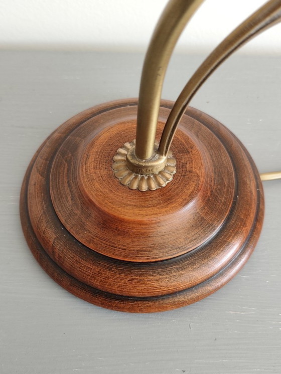 Image 1 of Vintage ronde tulp tafellamp