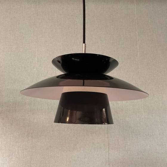 Image 1 of Halo Design Pendant Lamp - Black