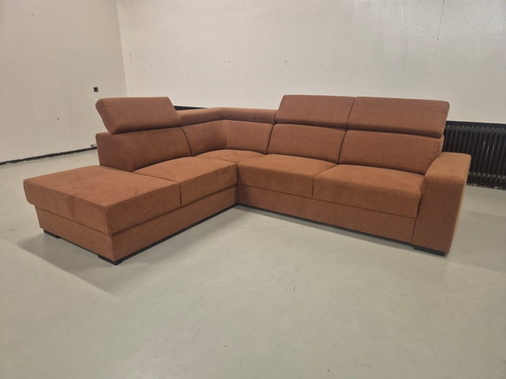 Image 1 of OFFERTA SPECIALE SHOWROOM - Divano angolare Rio - Cognac - Nuovo - Saldi