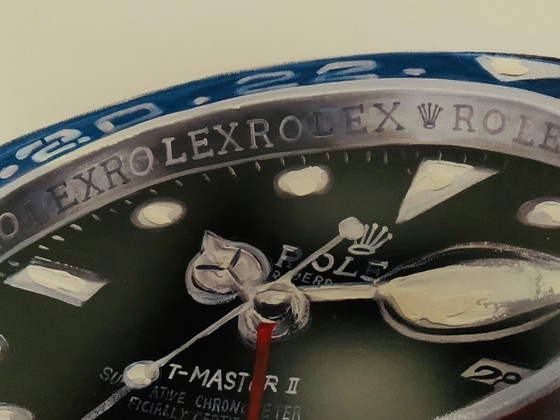 Image 1 of Rolex: "Hora de mi Rolex, Pepsi". Glicee n.° 26/200. Firmado. 