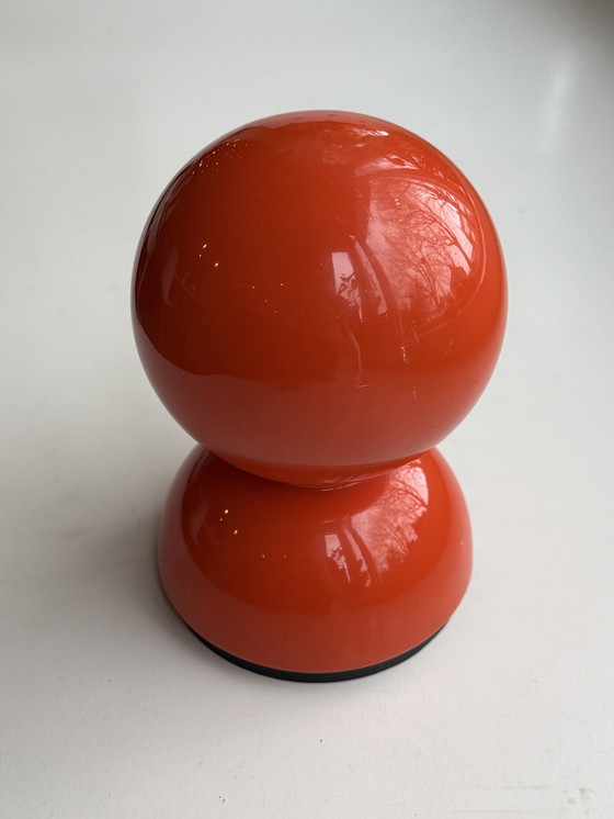 Image 1 of Vintage Artemide Eclisse - Vico Magistretti - Orange (Pièce de projet)