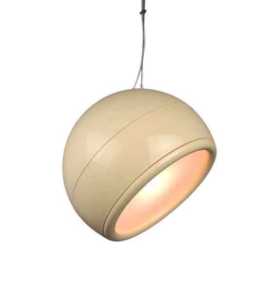 Space Age 'Pallade' Lamp, Studio Tetrarch, Artemide, Italy 1968. – Pendant lamps, Glass (photo 3 of 6)
