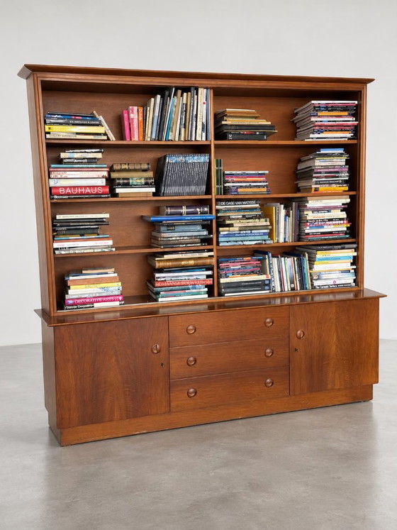 Libreria in legno a due pezzi, Mid-Century – Librerie (photo 2 of 5)