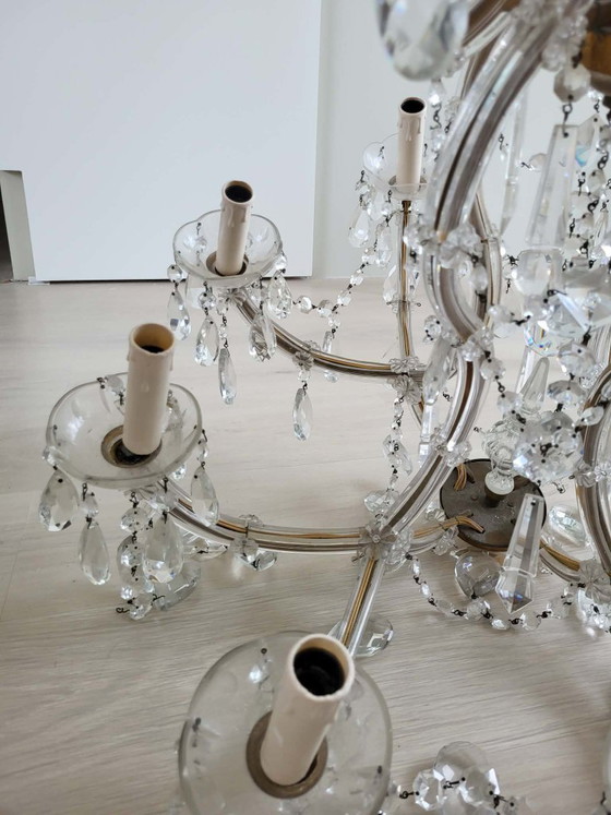 Image 1 of Grande lampadario di cristallo