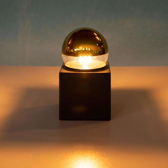 Image 1 of Lampada cubica spaziale Philips, luce minimalista cubica anni '70