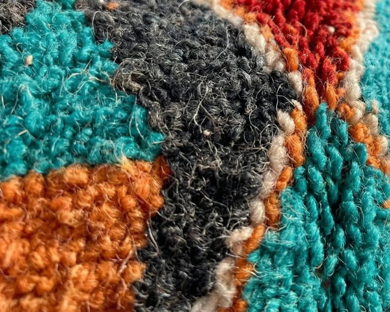 Tapis berbère fait main en laine colorée 200/300cm – Wool (photo 6 of 7)