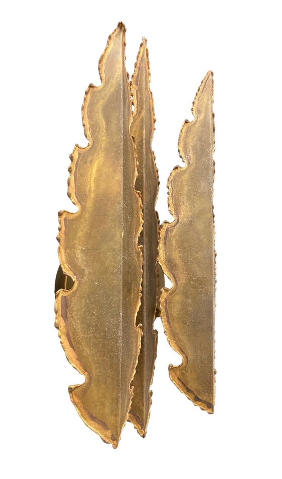 Image 1 of Wandleuchte aus Messing von Svend Aage Holm Sorensen 1960, Dänemark