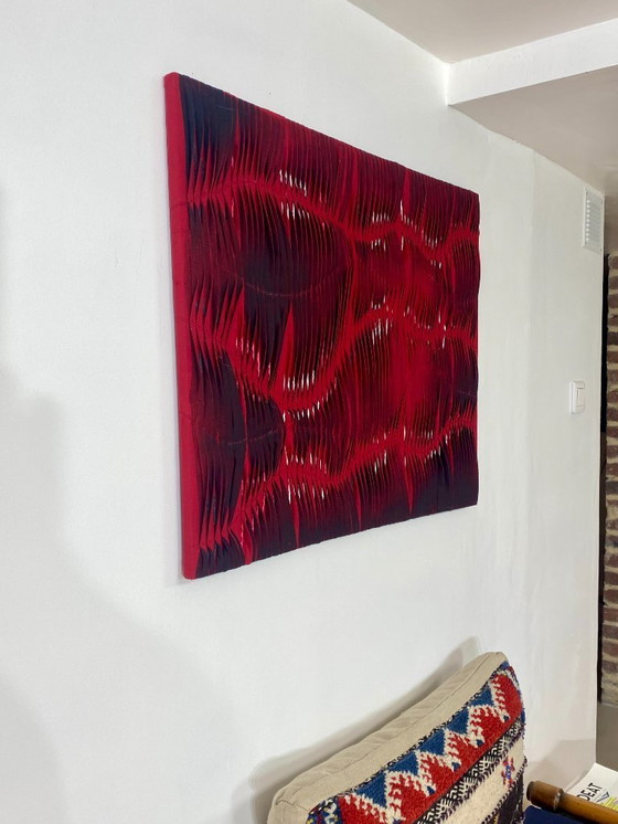 Image 1 of Tavola scultura arte tessile Ref : Tornado