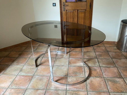 Table Boris TABACOFF pour ROCHE BOBOIS. 1970. 170x110.