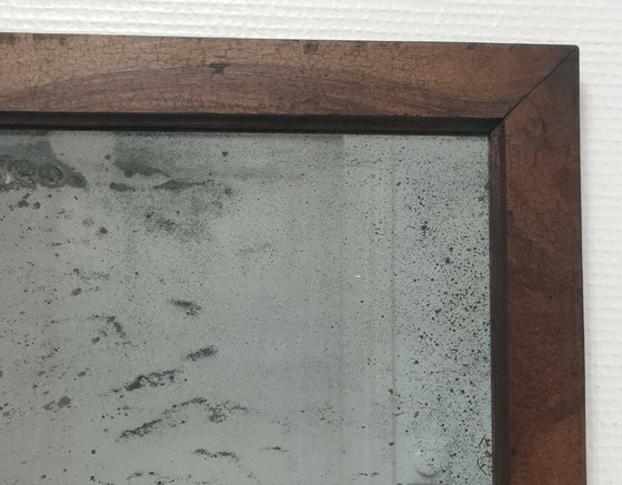 Image 1 of Specchio in legno con vetro patinato dei primi del XX secolo