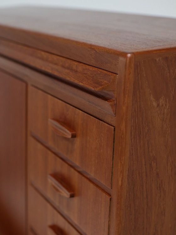 Scrittoio segretario Erling Torvits teak danese vintage anni '60, Scrivanie, Legno, Marrone (foto 4 di 15)