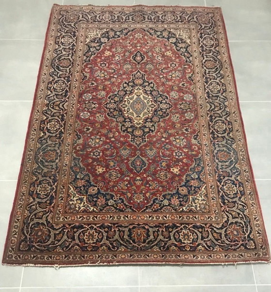 Image 1 of Vintage handgeknüpfter orientalischer Teppich
