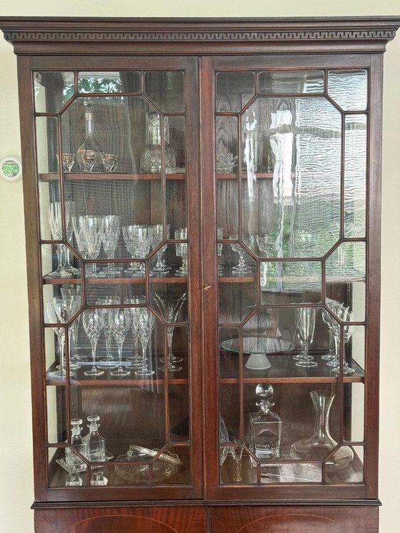Image 1 of English Display Cabinet, Bookcase, Cuban Mahogany, circa 1850