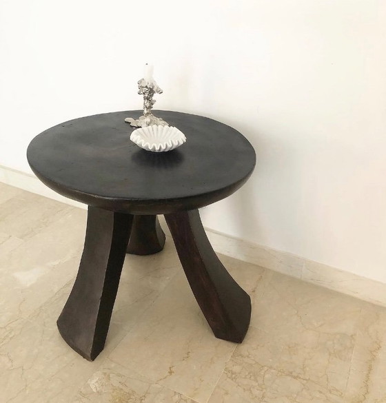 Image 1 of Solid Wood Side Table