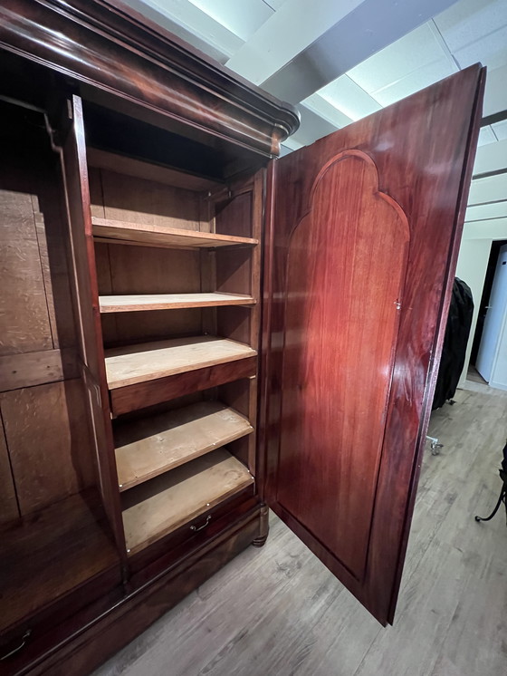 Image 1 of Vintage mahoniehouten kast, 1800