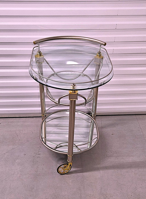 Beautiful Italian Bar Cart With Three Levels