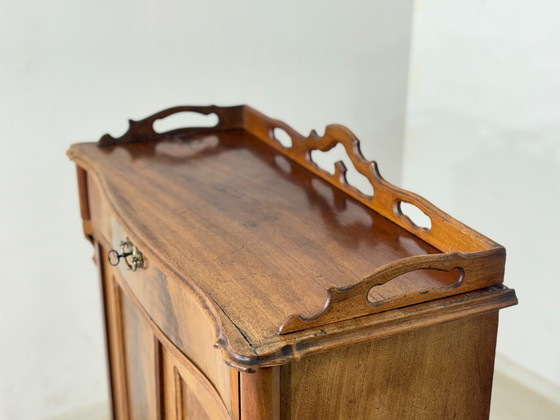 Image 1 of Antikes Gründerzeit Vertiko / Kommode / Schrank – um 1900