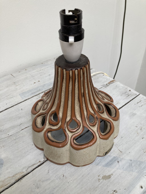 Lampada in ceramica Halifax da scaffale