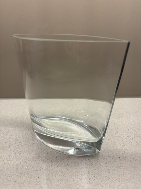 Image 1 of Heavy design vase Krosno, vintage