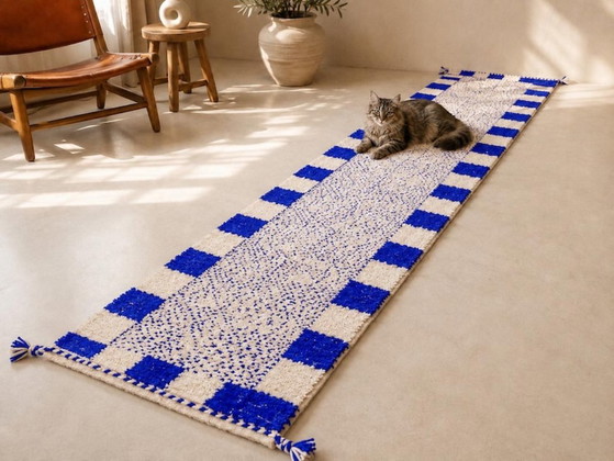 Tapis De Couloir Artisanal En Laine 300cmx75cm – Rugs & carpets, Wool (photo 9 of 11)