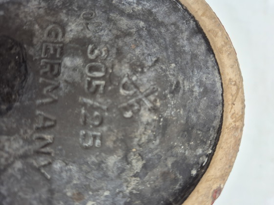 Image 1 of Beautiful German pitcher signed d b hohr, 1970s