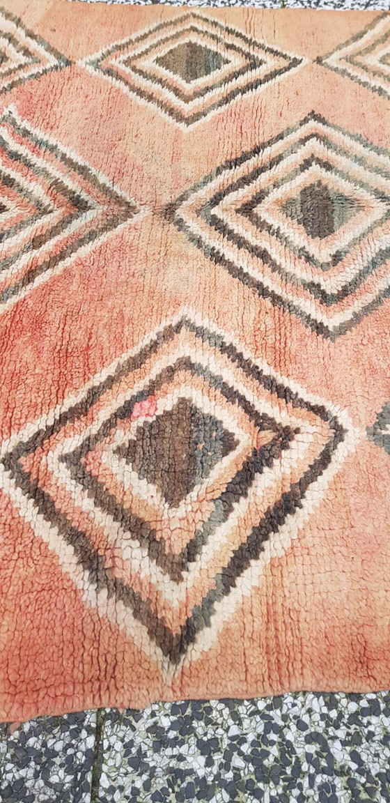 Image 1 of Handgeknoopt Berber kleed wol 348x185cm