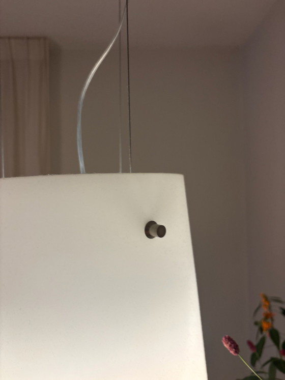 Prandina Sera S1 Design lamp, Hanglampen, Glas, Metaal, Zilver (foto 5 van 7)