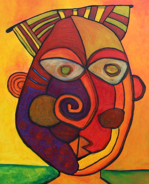 Old painting 'Before the flood'