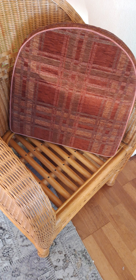 Image 1 of Rattan Bambou Armchair