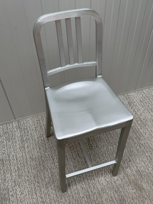 Sgabello da bar di design in alluminio – barkrukken, Aluminium (photo 2 of 12)