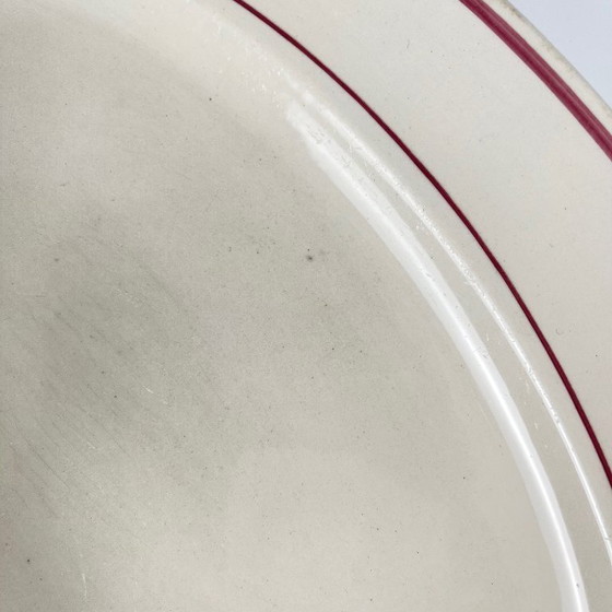 Image 1 of Grande piatto ovale "Samois" di Sarreguemines, inizio XX secolo