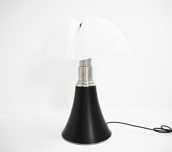 Image 1 of Lampe de Bureau Pipistrello Noire par Gae Aulenti pour Martinelli Luce
