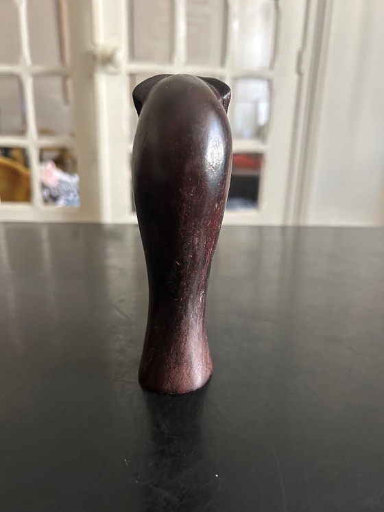 Image 1 of geschnitzter Holzelefant