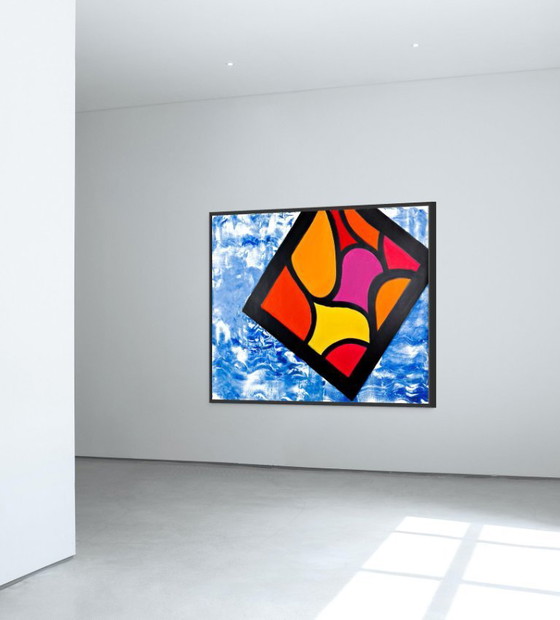 Image 1 of Christoph PREIN - Ventana al océano XXL - Lienzo de artista