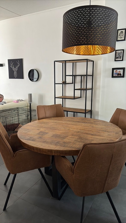 Eettafel mangohout