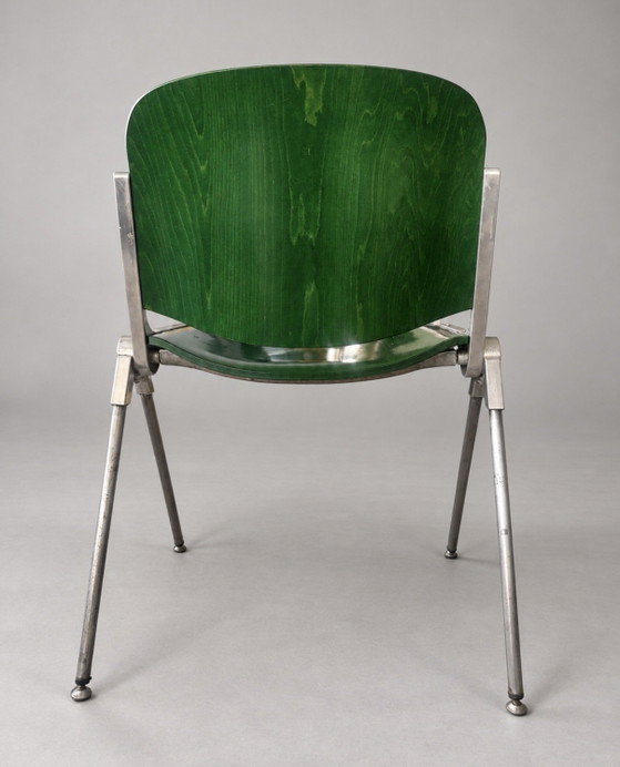 3x Vintage Agorà Chairs — Paolo Favaretto – Dining chairs, Aluminium, Metal (photo 8 of 15)