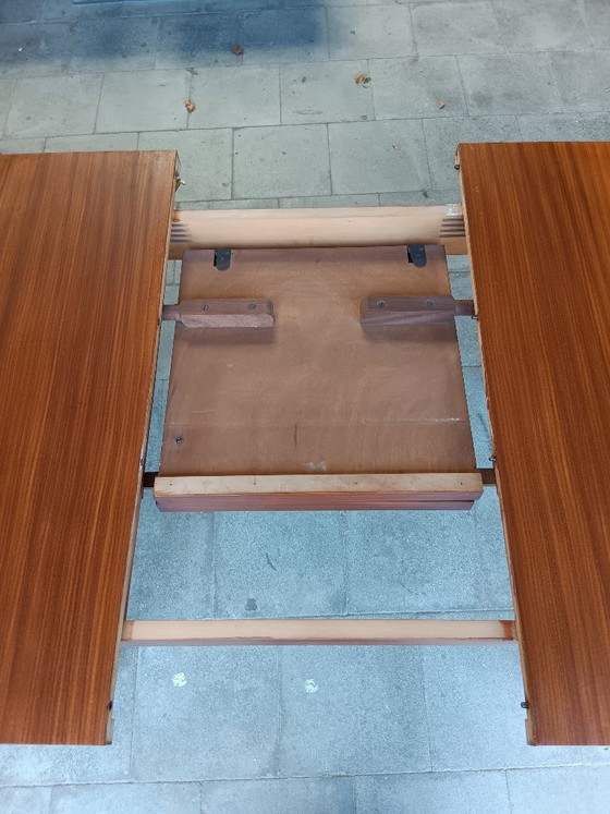 Vintage Extendable Dining Table 1960s – Scandinavian – Butterfly Leaf – Wood (photo 5 of 7)