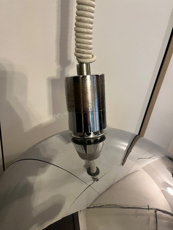 Image 1 of "AM4Z" pendant light, designed by Franco Albini, Franca Helg edition, Sirrah vintage pendant light from the 1950s