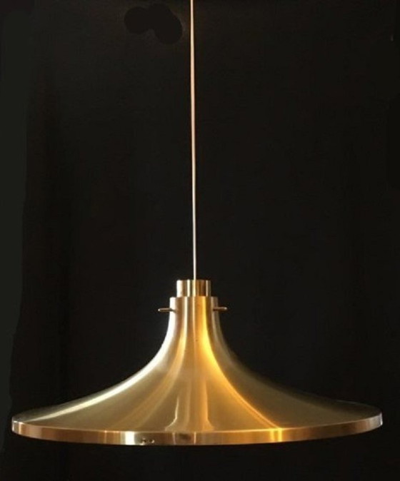 Image 1 of Hans-Agne Jakobsson T625 – Brass pendant/ceiling light – Scandinavian design – Sweden