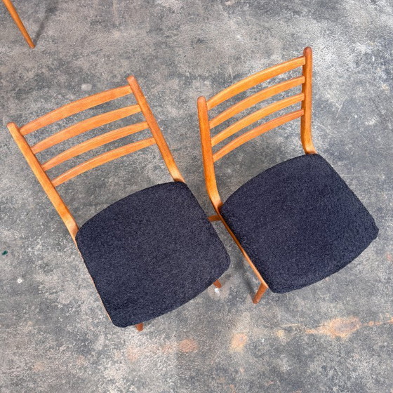 Image 1 of Juego de cuatro sillas de comedor de Jiří Jiroutek para Jitona, años 60