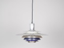 Vintage Deense hanglamp van Teknika, jaren 80.