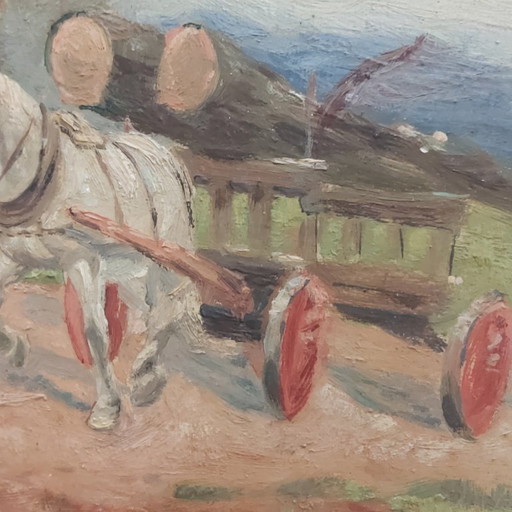 Paul Leon Bayart , farmer with horses