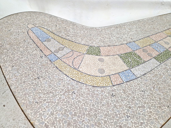 Image 1 of Tavolino da caffè XL in mosaico Berthold Müller