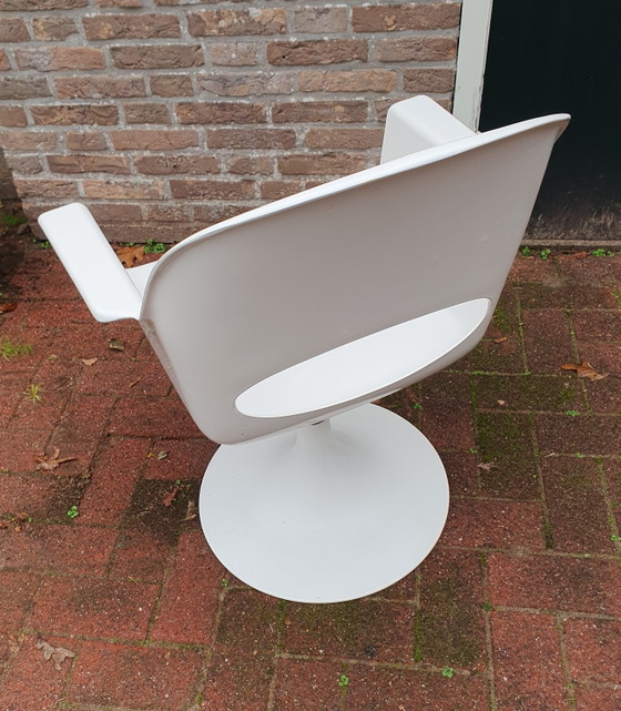 Vintage Kurz Tulip Stoel Space Age (Jaren ‘70) – Stoelen / fauteuils, Plastic (photo 3 of 7)