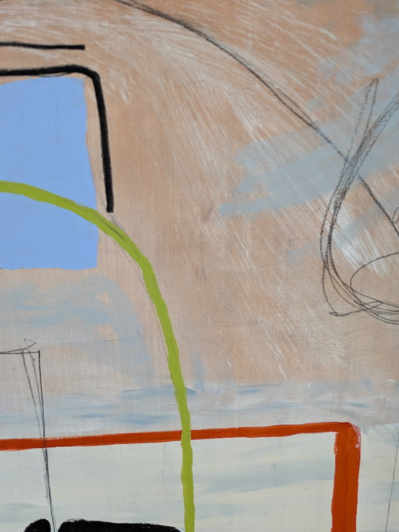 Image 1 of tableau « Désir inconfortable » (Marc Neys)