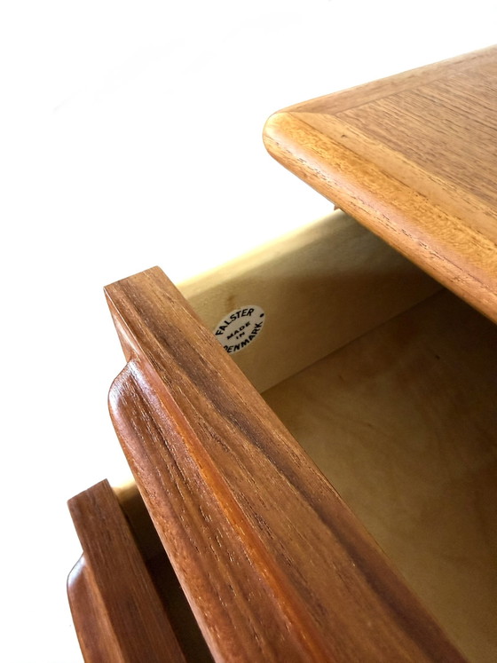 Vintage Teakhouten Bureau, Svend Åge Madsen ‘60 – Wood, Brass (photo 9 of 15)