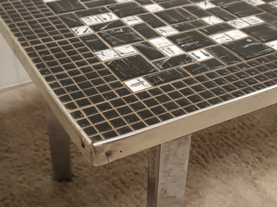 Image 1 of Tavolino da caffè vintage con mosaici